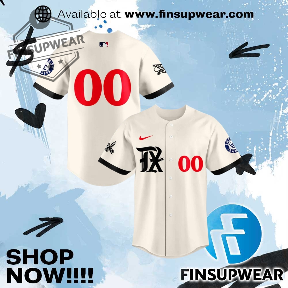 Texas Rangers City Connect Uniform Baseball Jersey 1 Texas Rangers City Connect Uniform Baseball Jersey