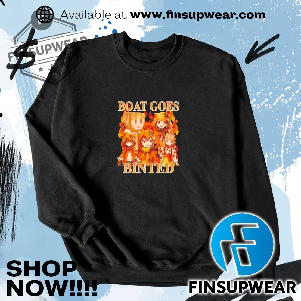 Boat Goes Binted Anime Shirt 7 Boat goes binted anime shirt