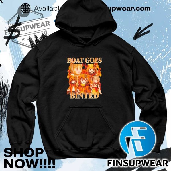 Boat Goes Binted Anime Shirt finsupwear 4