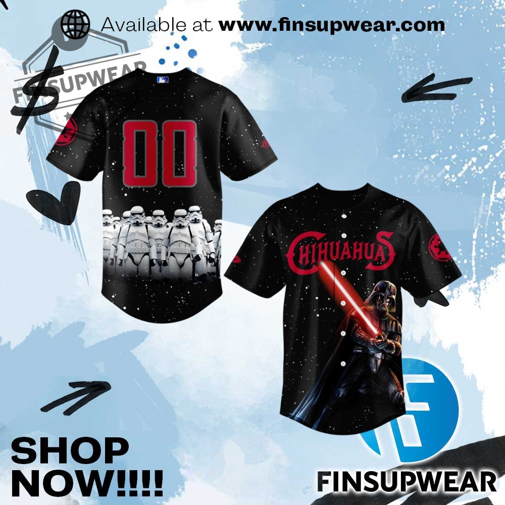 El Paso Chihuahuas Star Wars Limited Edition Baseball Jersey