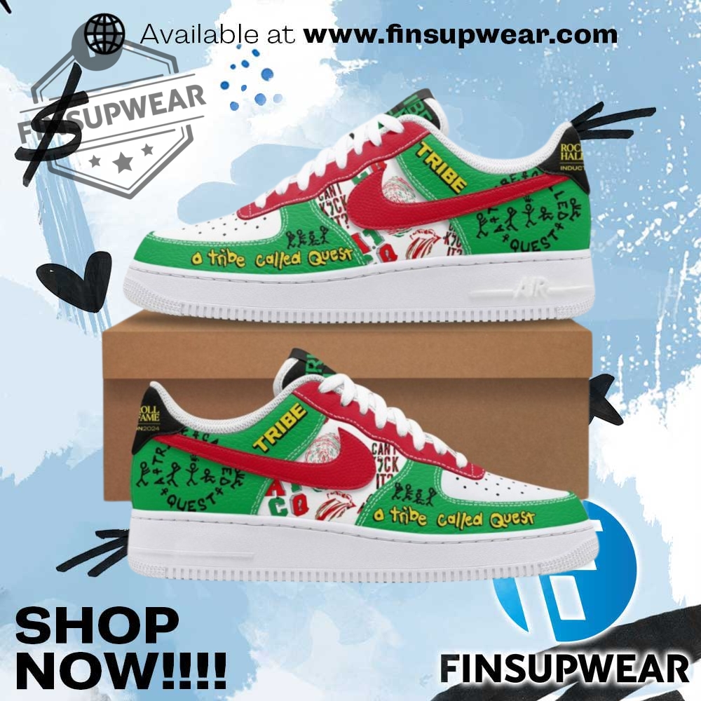 A Tribe Called Quest Hall Of Fame Air Force 1 Sneaker 1 A Tribe Called Quest Hall of Fame Air Force 1 Sneaker