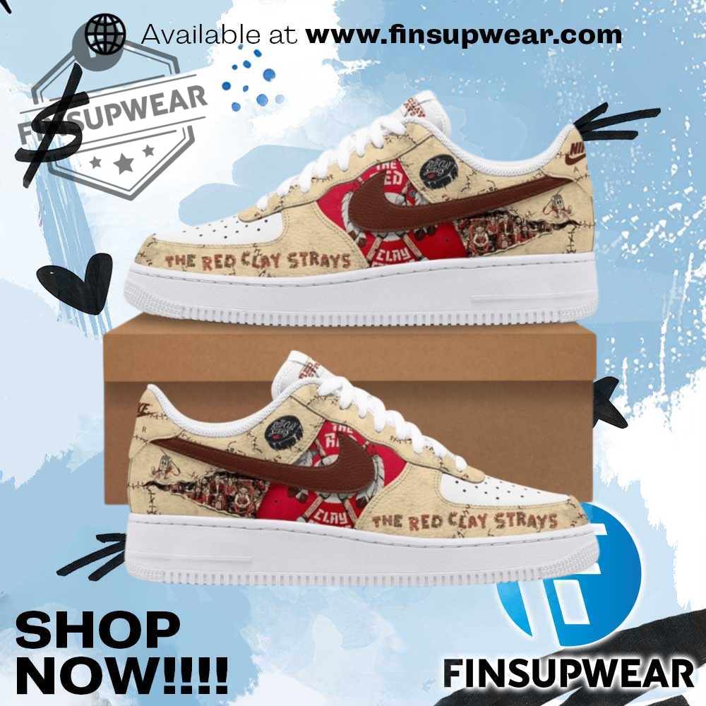 The Red Clay Strays Air Force 1 Sneaker 1 The Red Clay Strays Air Force 1 Sneaker