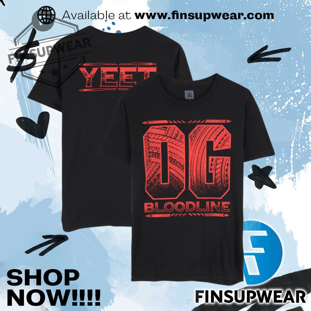 Jimmy Uso Og Bloodline Tshirt 1 Jimmy Uso OG Bloodline TShirt