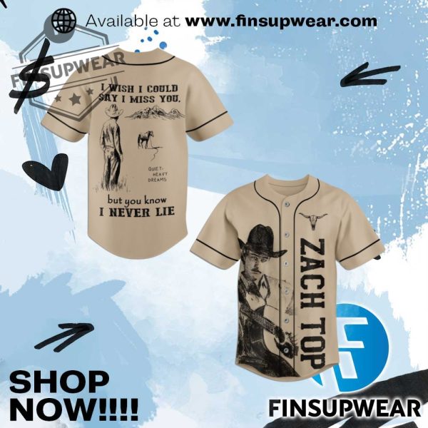 Zach Top Baseball Jersey finsupwear 1