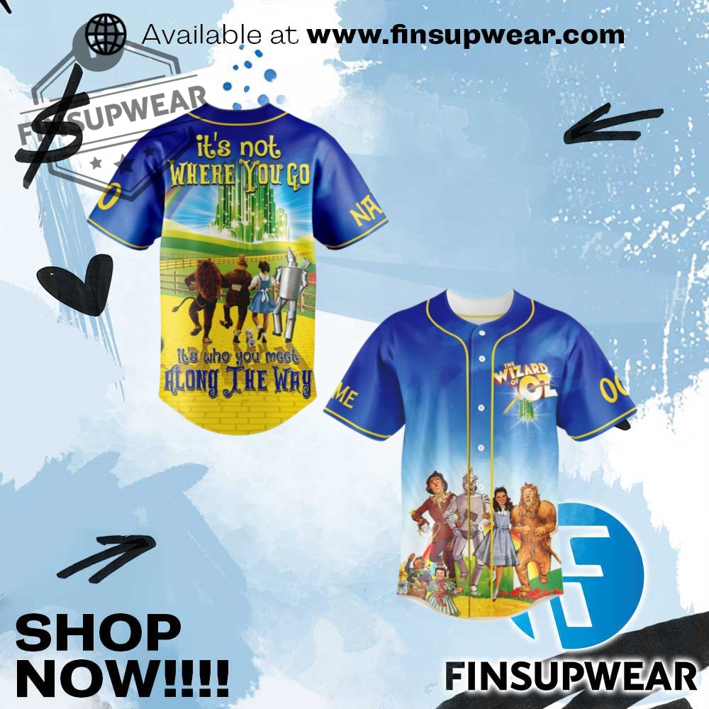 The Wizard Of Oz Baseball Jersey