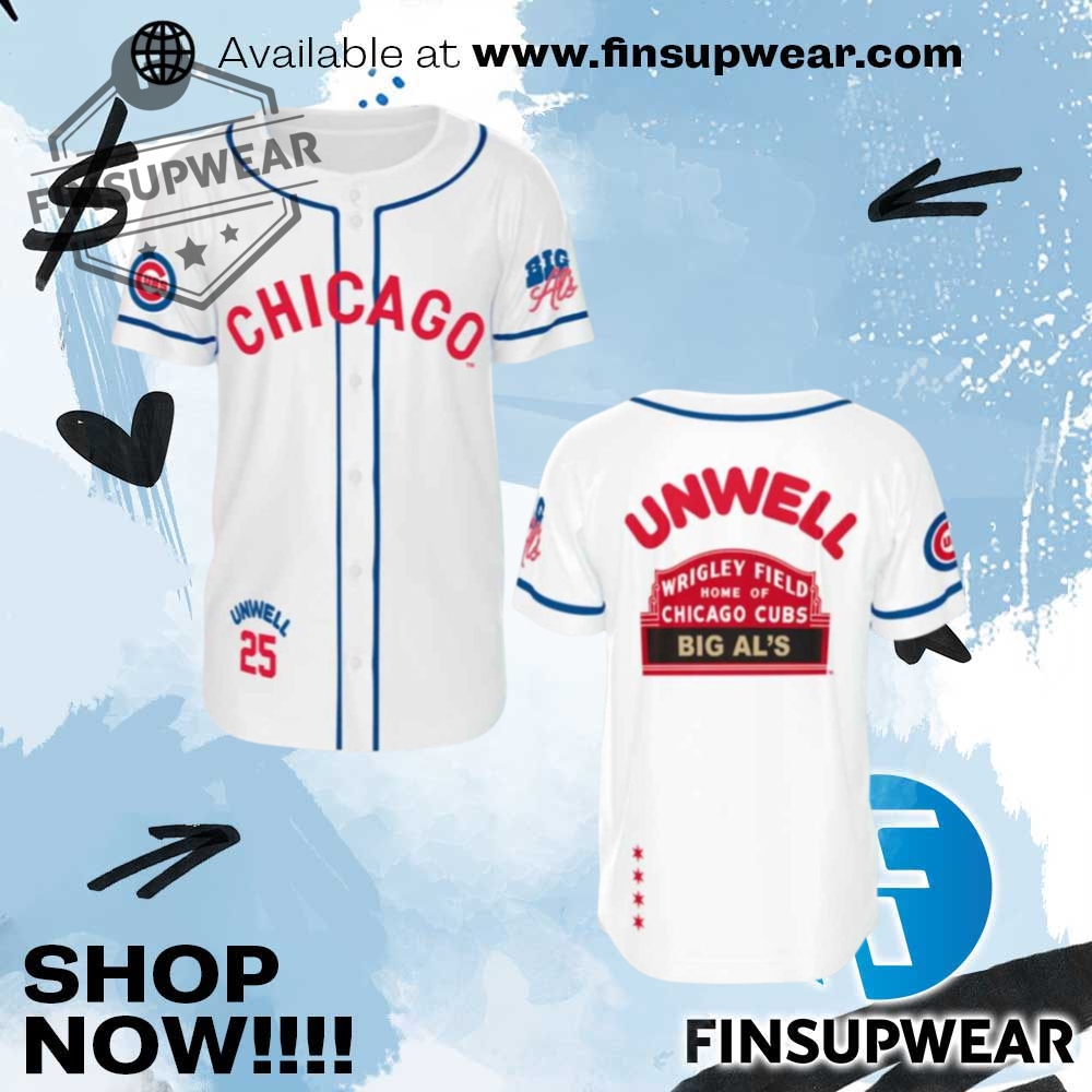 2025 Cubs Big Als Takeover Jersey Giveaway
