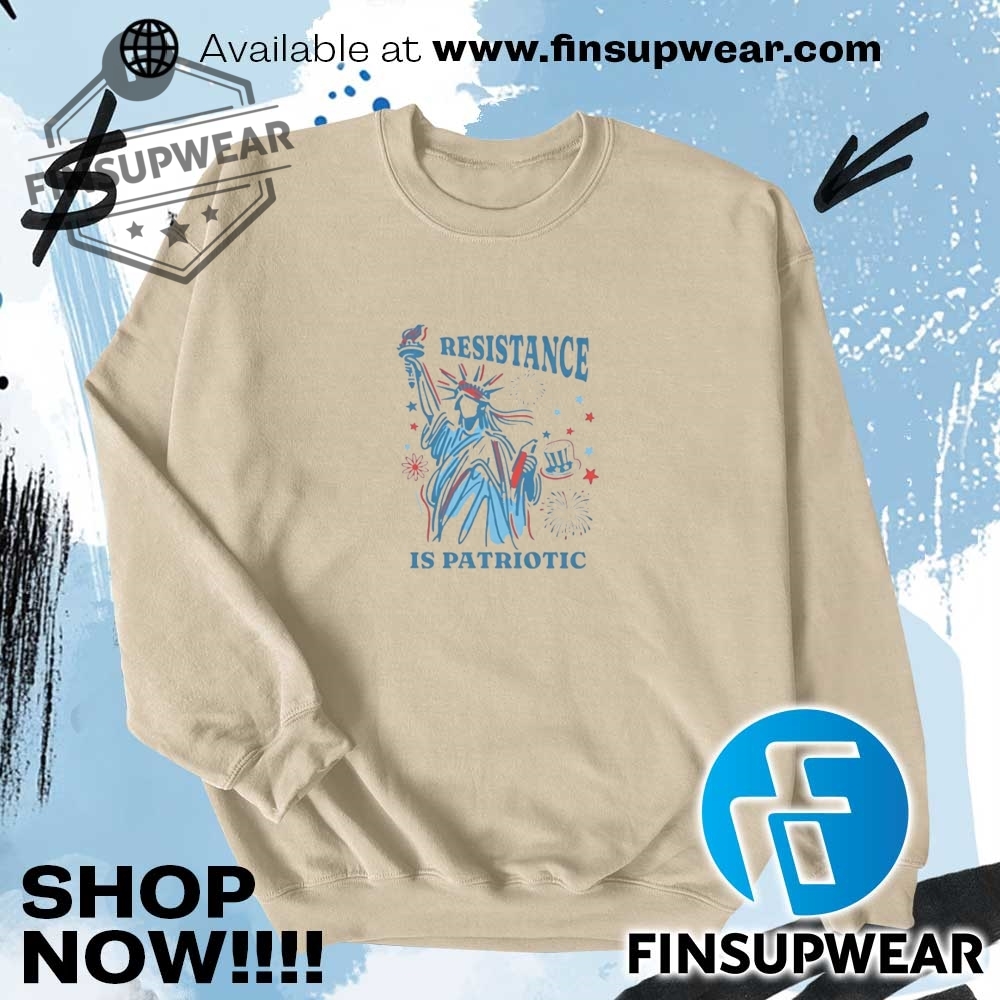 Statue Of Liberty Resist Resistance Is Patriotic Shirt 10 Statue of Liberty resist resistance is patriotic shirt