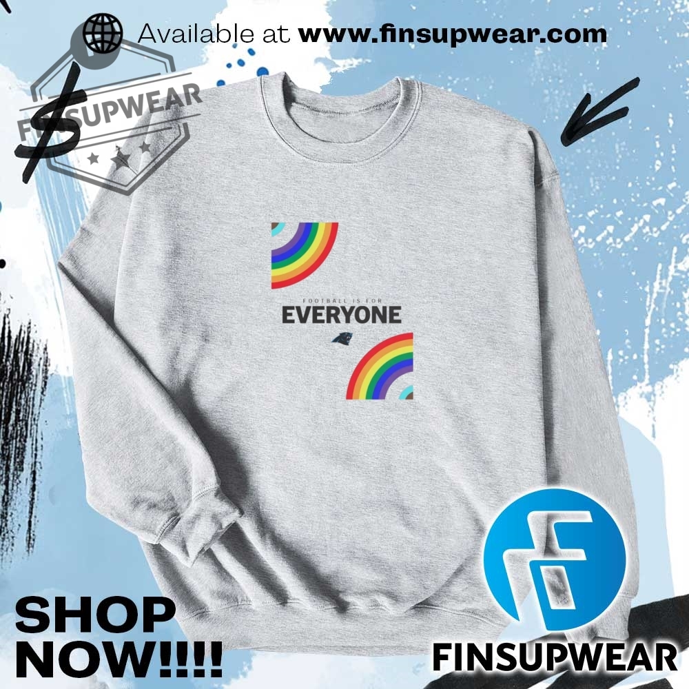 Carolina Panthers Pride Football Is For Everyone Shirt 11 Carolina Panthers pride football is for everyone shirt