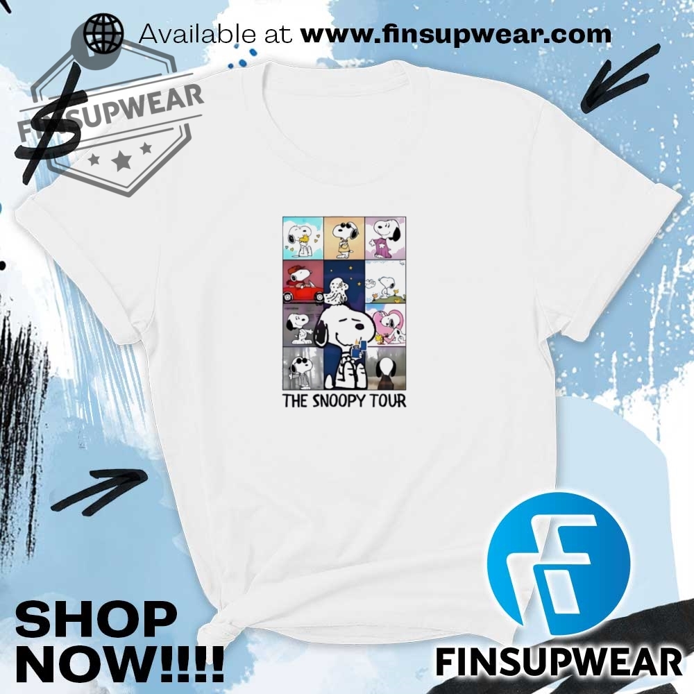 The Snoopy Tour Taylor Eras Tour Tshirt finsupwear 1 1