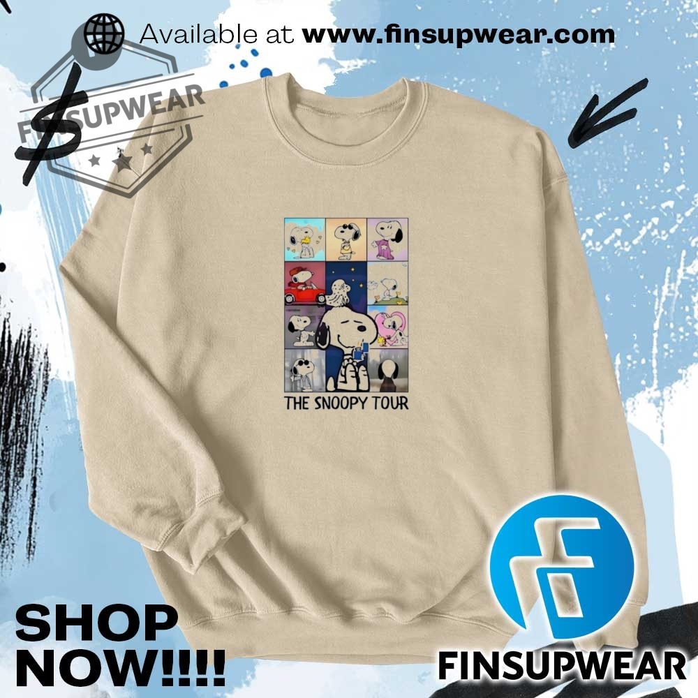 The Snoopy Tour Taylor Eras Tour Tshirt 10 The Snoopy Tour Taylor Eras Tour Tshirt