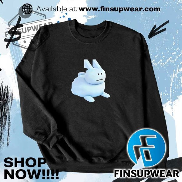Gubby Bunny Tshirt Hoodie Long Sleeve Retro finsupwear 3