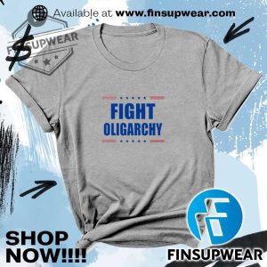 Joey Bragg Wearing Fight Oligarchy Shirt Hoodie Long Sleeve finsupwear 3
