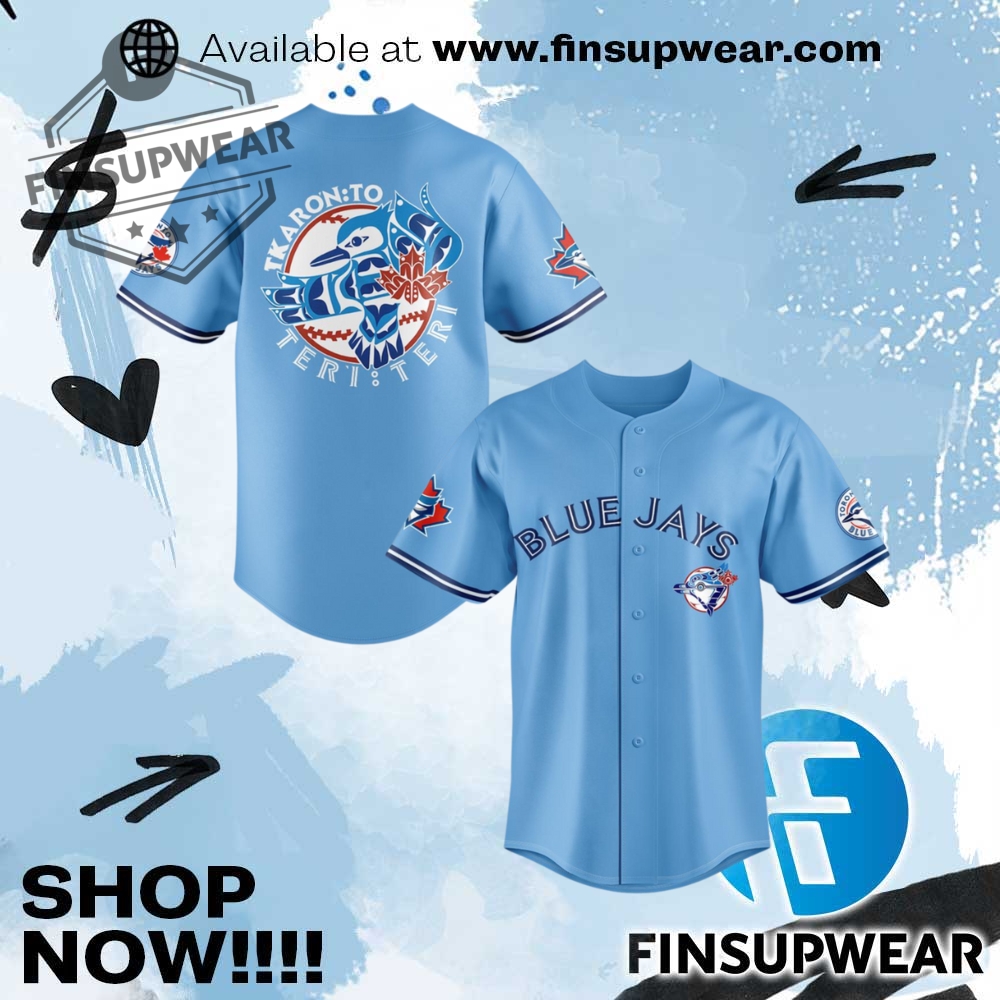 Toronto Blue Jays 2025 Indigenous Peoples Day Limited Edition Baseball Jersey 1 Toronto Blue Jays 2025 Indigenous Peoples’ Day Limited Edition Baseball Jersey