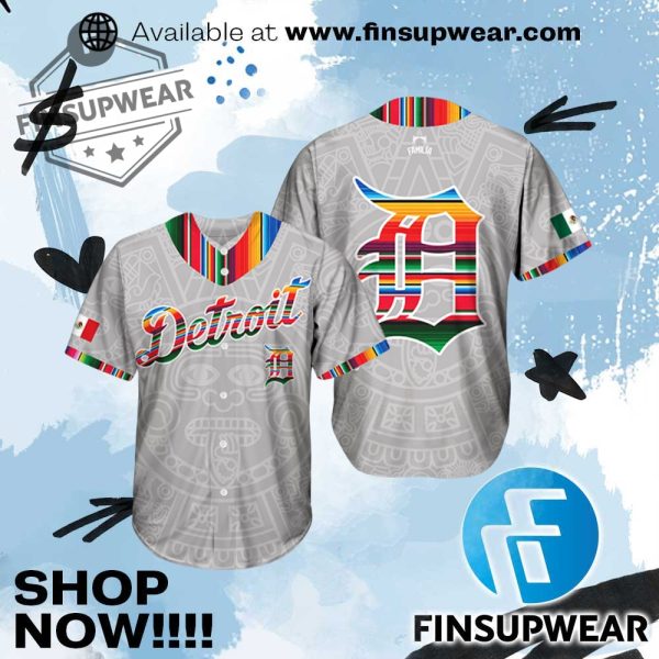 Tiger Mexican Heritage Night 2025 Jersey finsupwear 1