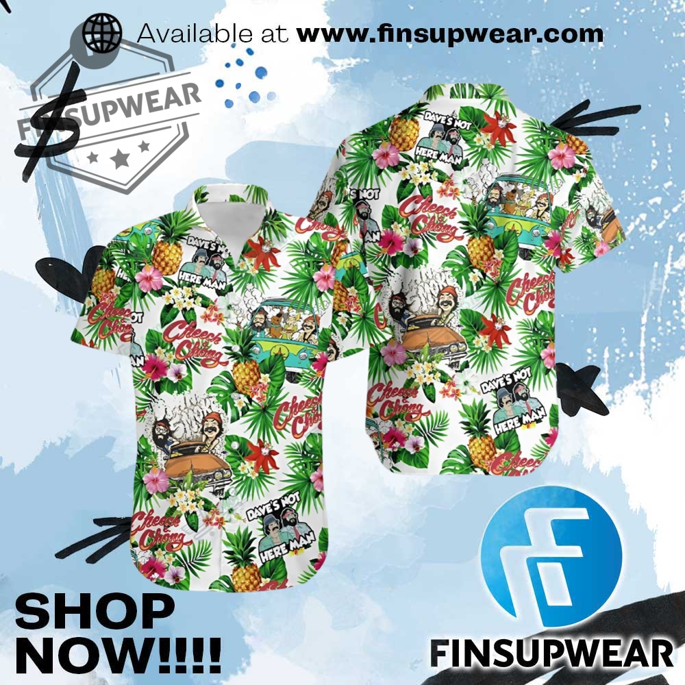 Cheech And Chong Summer Hawaiian Shirt 1 Cheech And Chong Summer Hawaiian Shirt