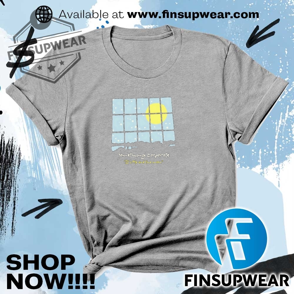 Something Corporate Me And The Moon Tshirt 6 Something corporate me and the moon Tshirt