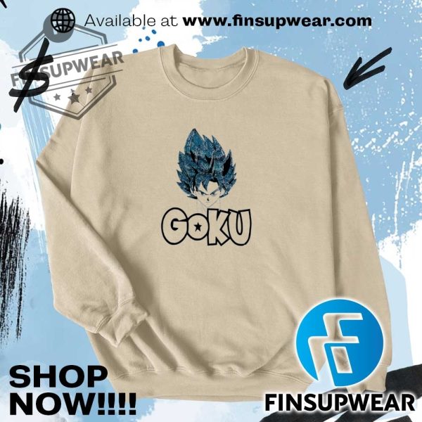 Goku Super Saiyan Shirt Hoodie Sweatshirt finsupwear 5