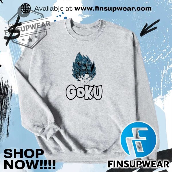 Goku Super Saiyan Shirt Hoodie Sweatshirt finsupwear 6