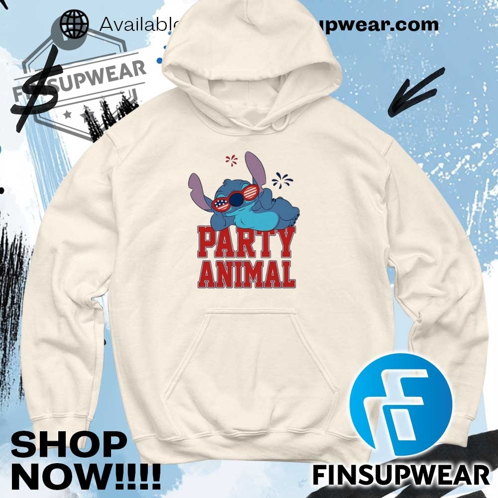 Stitch Party Animal 4Th Of July Shirt 9 Stitch party animal 4th of July shirt