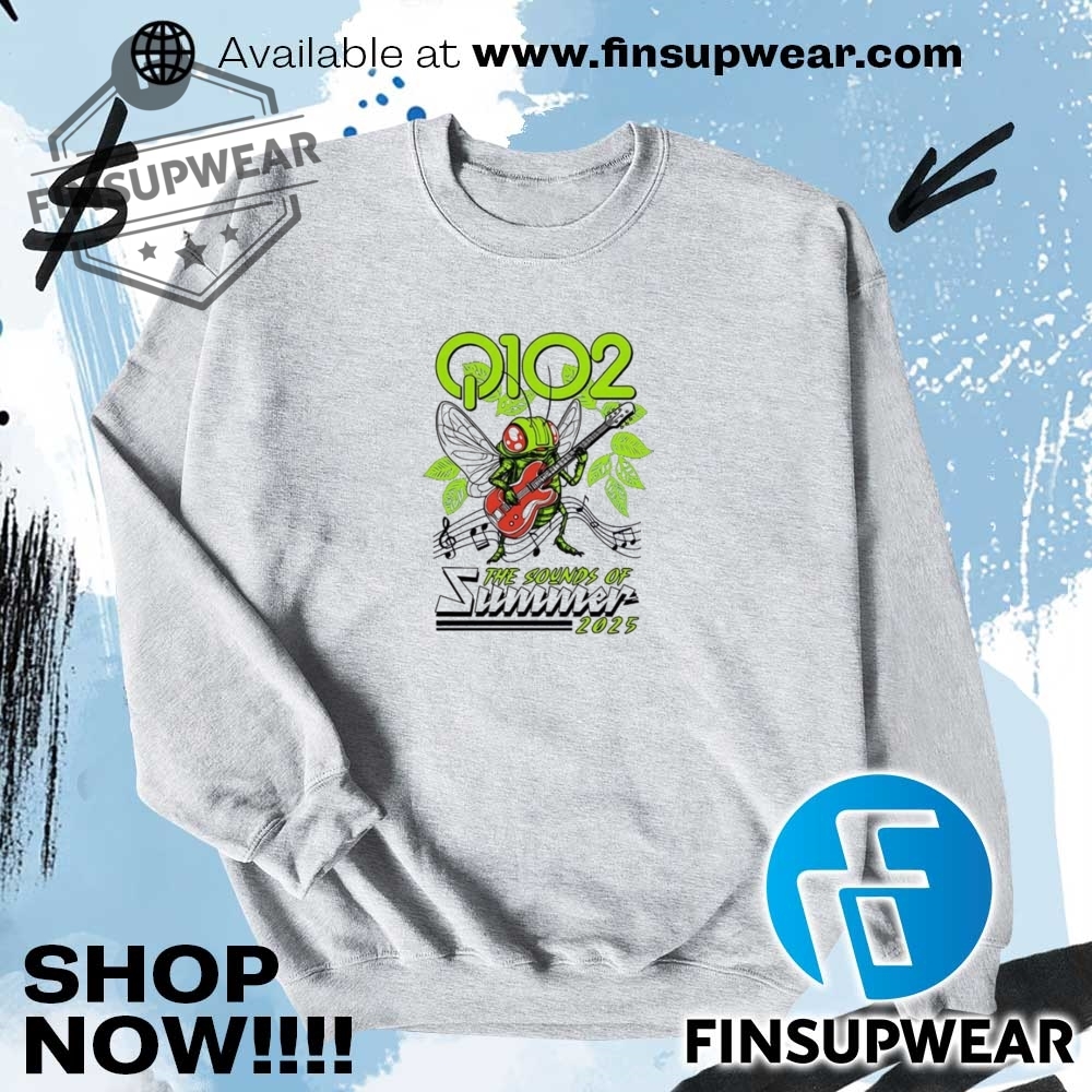 Q102 The Sound Of Summer 2025 Shirt 11 Q102 The sound of summer 2025 shirt
