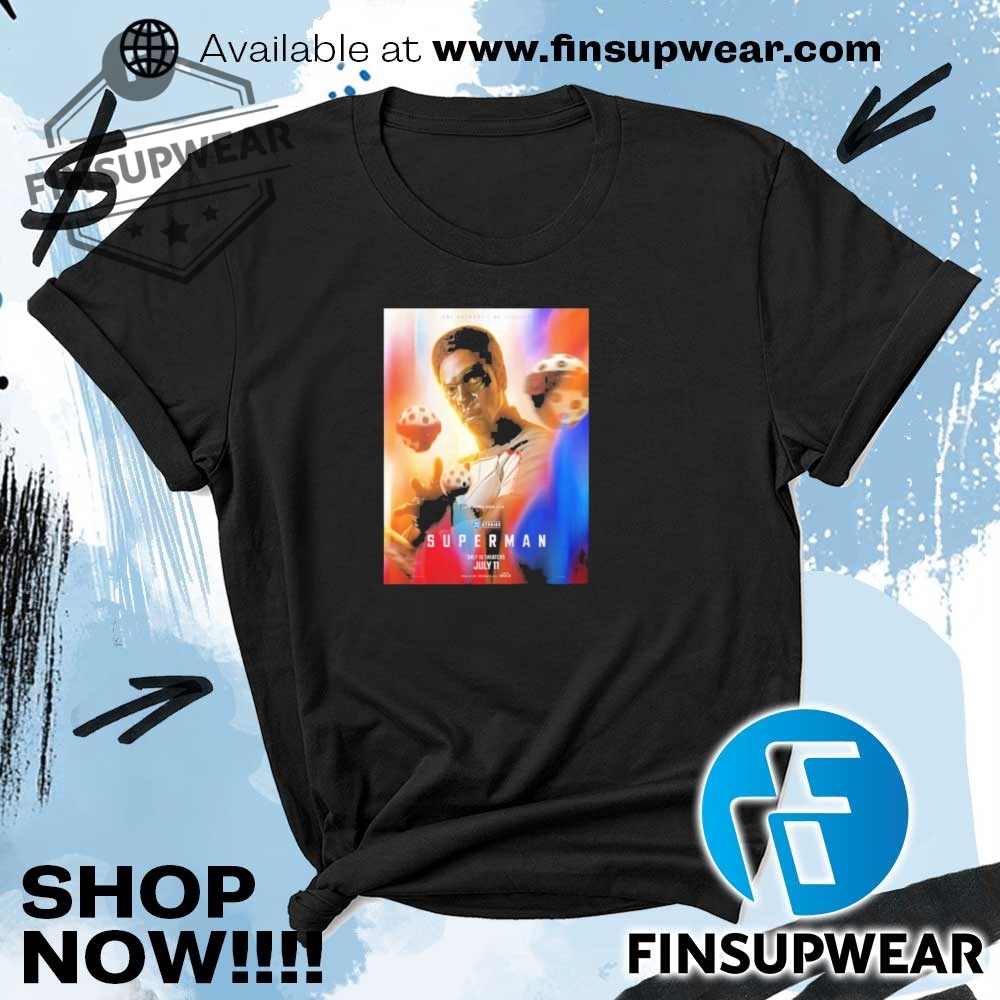 Superman Edi Gathegi Is Mr Terrific July 11 2025 Shirts