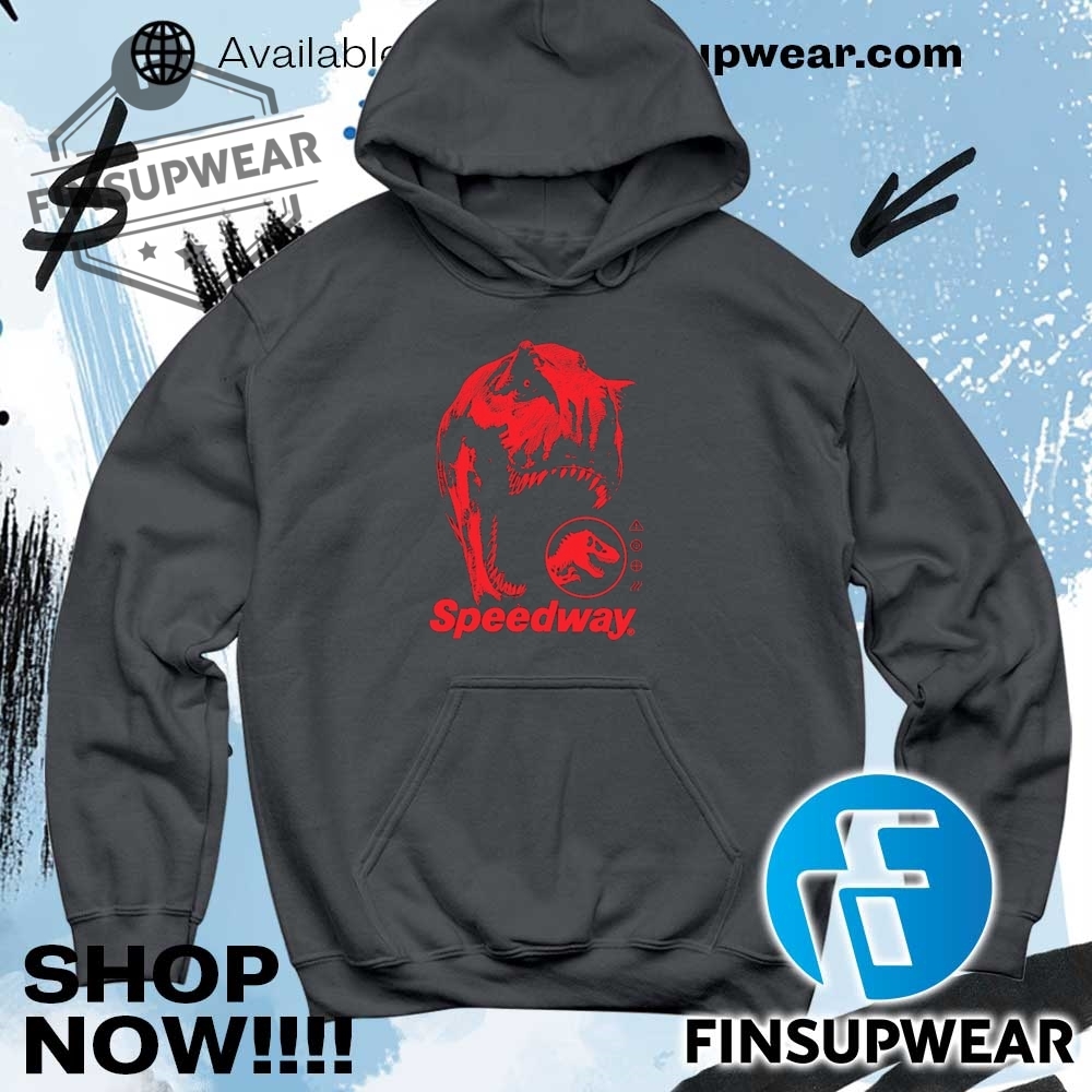 Jurassic World Rebirth Trex X Speedway 7 Eleven Shirt 9 Jurassic World Rebirth T-Rex X Speedway 7 Eleven shirt
