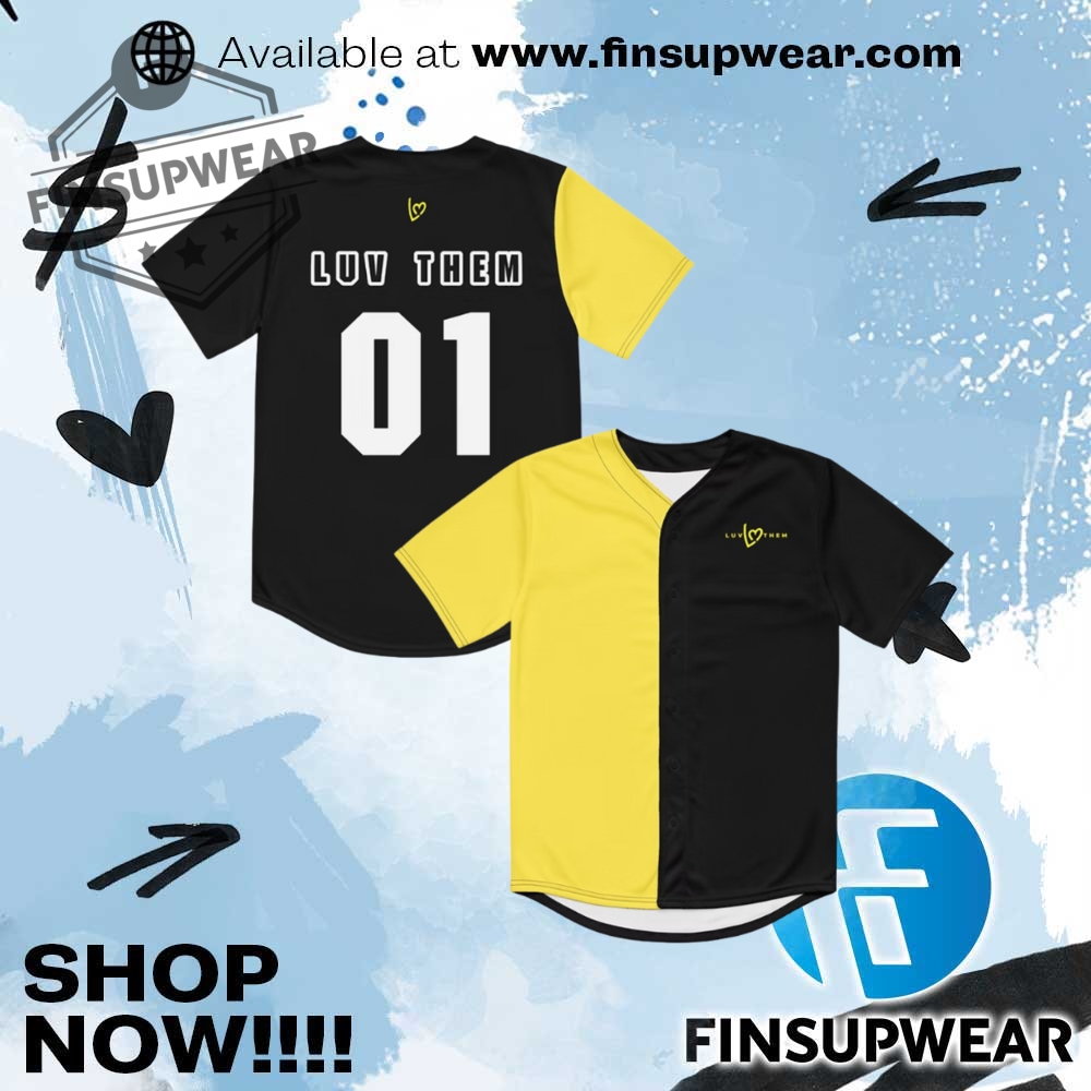 Luvthem Recycled Baseball Jersey 1 LuvThem Recycled Baseball Jersey