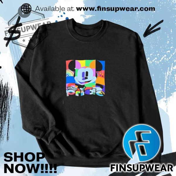 Mickey Mouse Disney Pride Shirt finsupwear 3