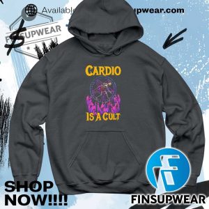 Cardio Is A Cult Yellow Shirt Sweater Crewneck Retro finsupwear 5