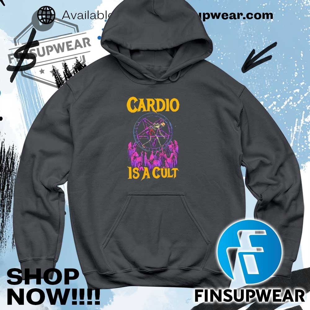Cardio Is A Cult Yellow Shirt Sweater Crewneck Retro 9 Cardio is a cult yellow shirt sweater crewneck retro