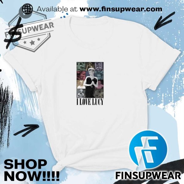 Lucille Ball I Love Lucy Shirt finsupwear 1