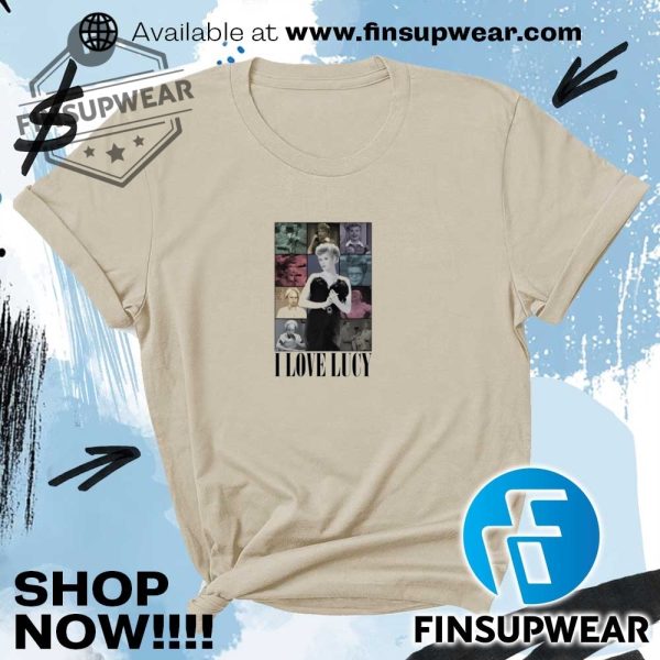 Lucille Ball I Love Lucy Shirt finsupwear 2