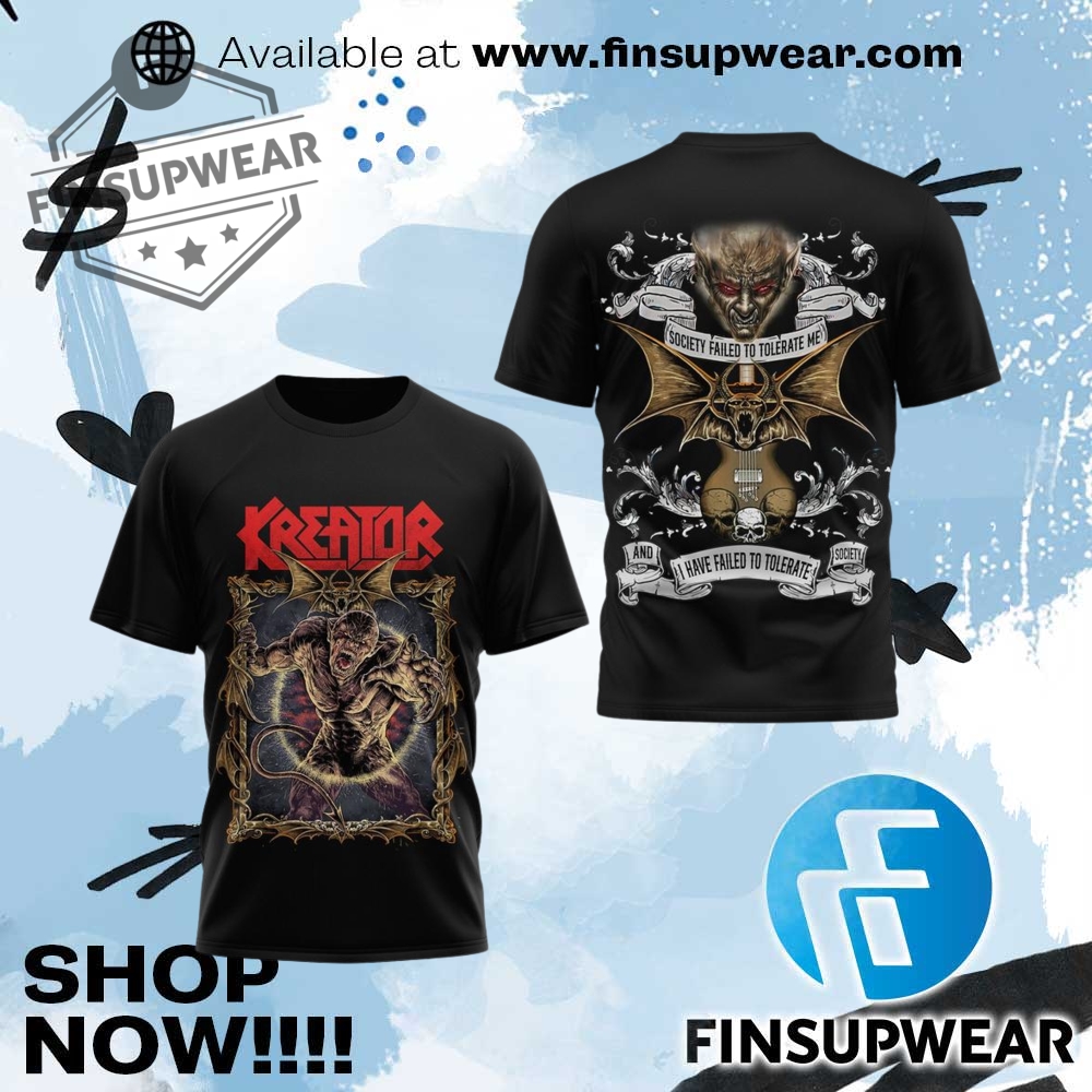Kreator Violent Revolution Limited Edition Shirt