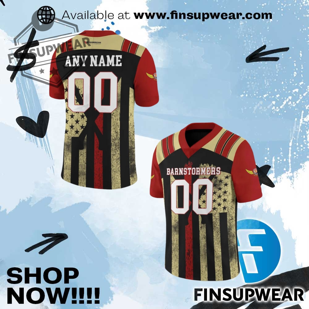 Iowa Barnstormers 2025 First Responders Night Limited Edition Football Jersey