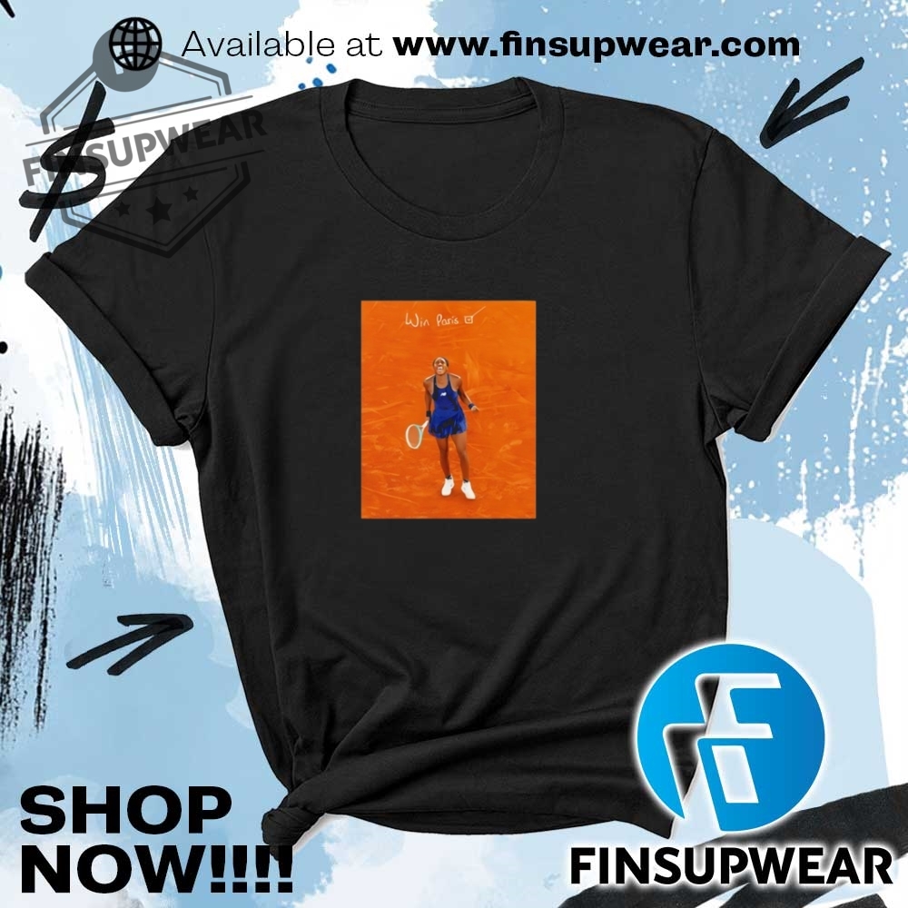 Coco Gauff Win Paris 2025 Shirt 5 Coco gauff win paris 2025 shirt