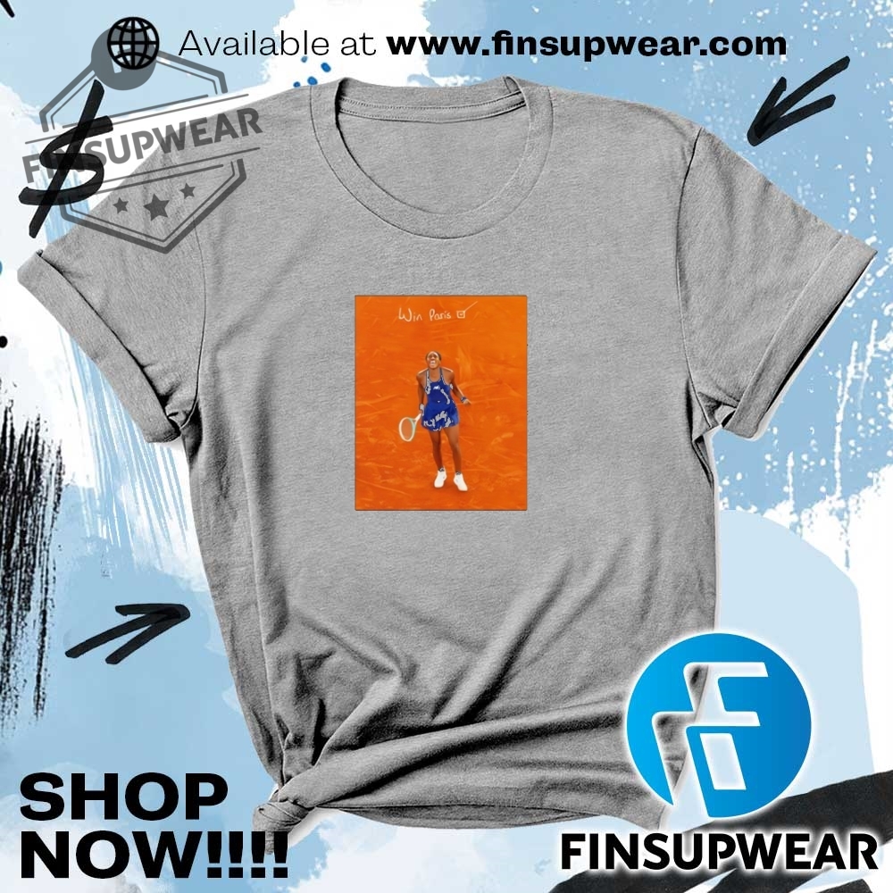 Coco Gauff Win Paris 2025 Shirt 6 Coco gauff win paris 2025 shirt