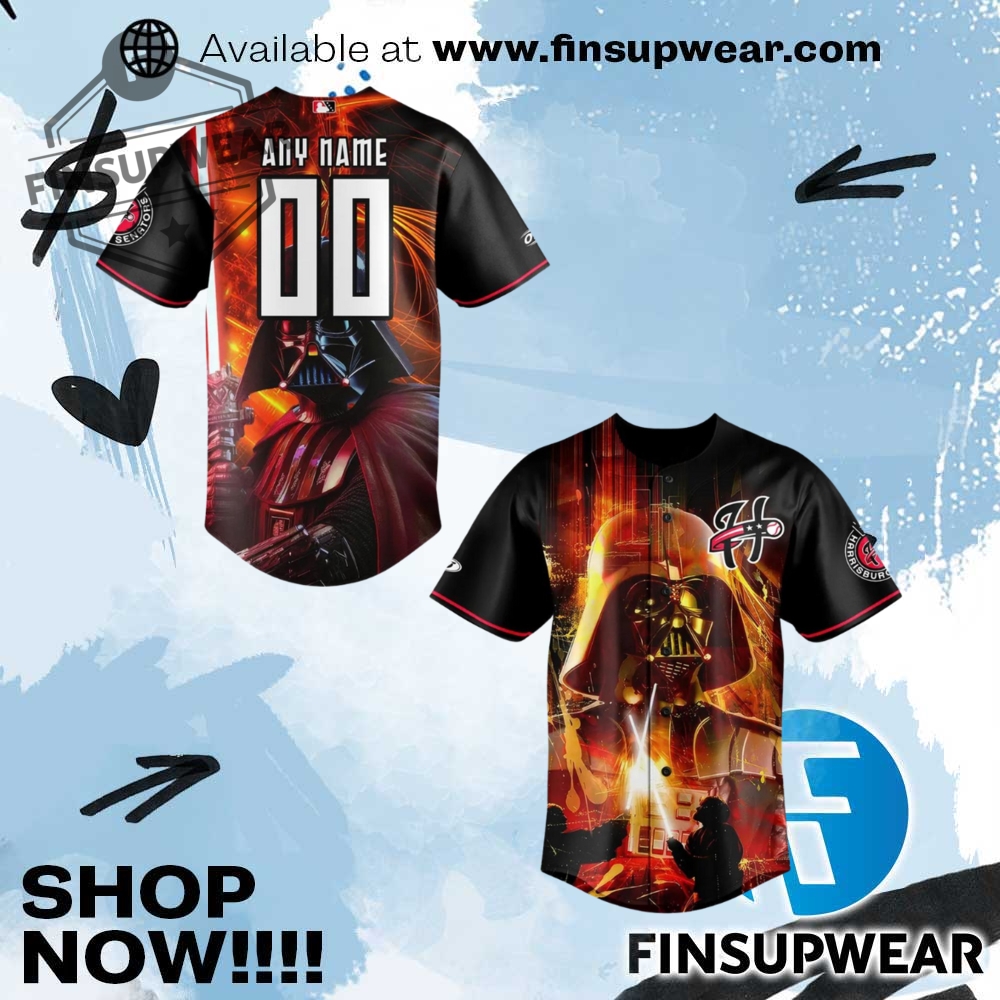 Harrisburg Senators X Star Wars Limited Edition Baseball Jersey 1 Harrisburg Senators x Star Wars Limited Edition Baseball Jersey
