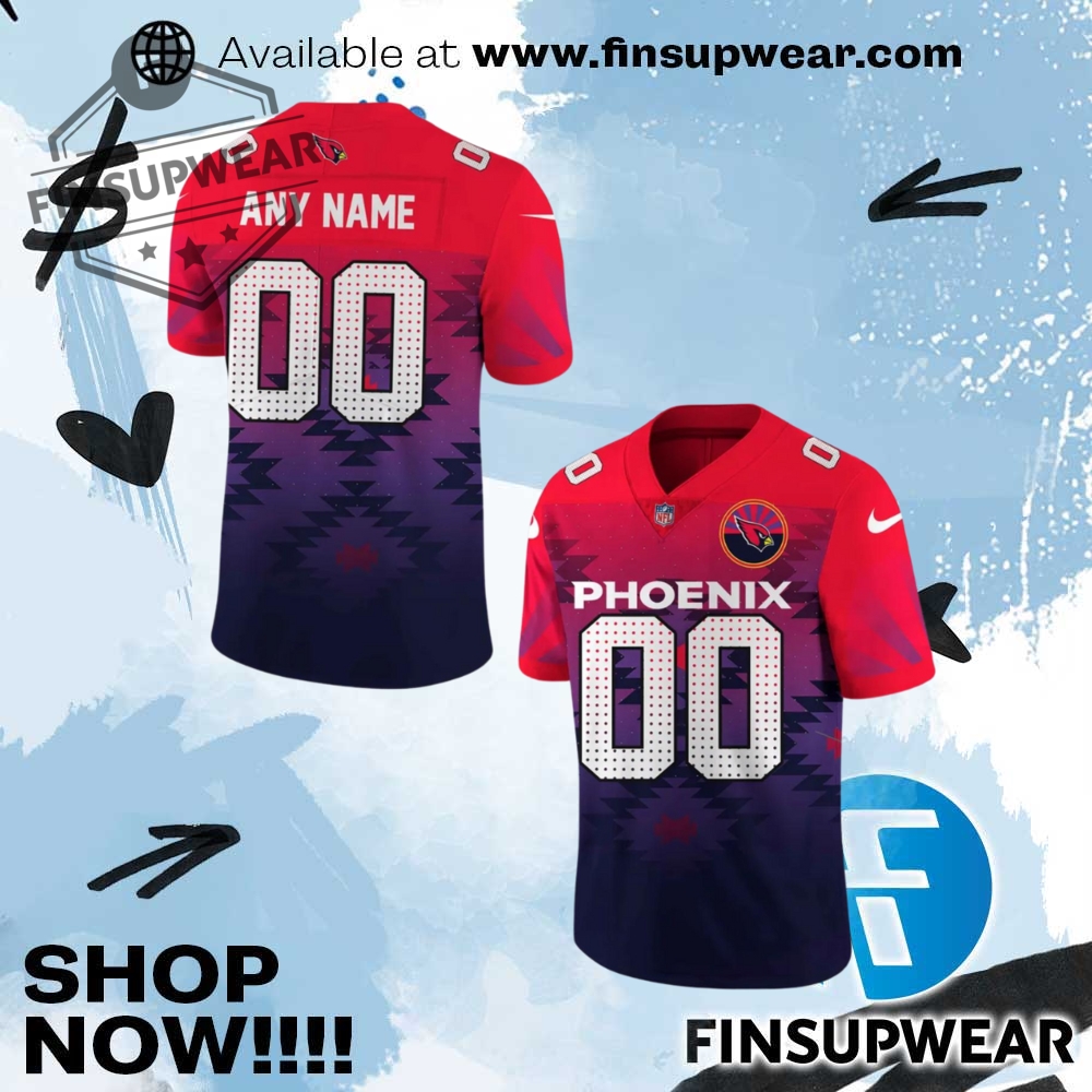Arizona Cardinals 2025 Rivalries Personalized Football Jersey 1 Arizona Cardinals 2025 Rivalries Personalized Football Jersey