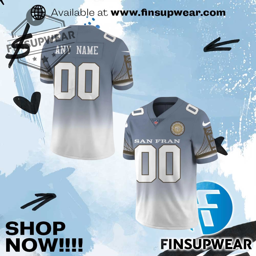 San Francisco 49Ers 2025 Rivalries Personalized Football Jersey 1 San Francisco 49ers 2025 Rivalries Personalized Football Jersey