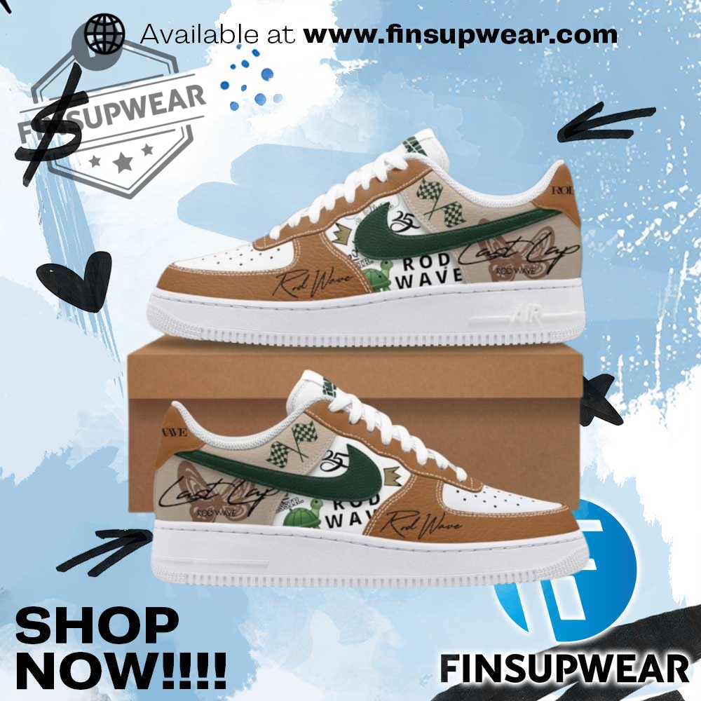 Rod Wave Air Force 1 Sneaker 1 Rod Wave Air Force 1 Sneaker