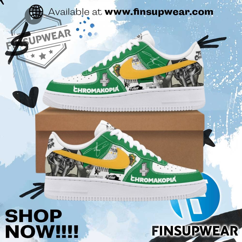 Tyler The Creator Chromakopia Air Force 1 Sneaker 1 Tyler the Creator Chromakopia Air Force 1 Sneaker