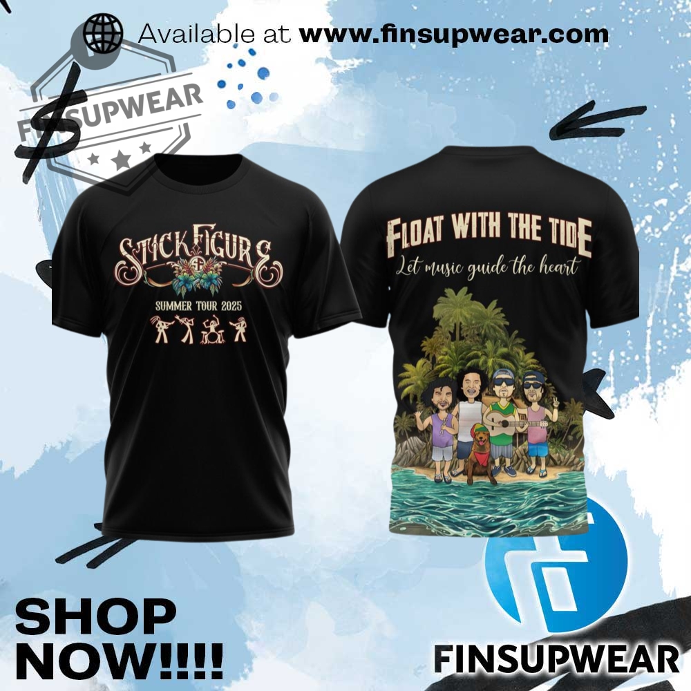 Stick Figure Band Summer Tour 2025 Merch Collection Shirt 1 Stick Figure Band Summer Tour 2025 Merch Collection Shirt