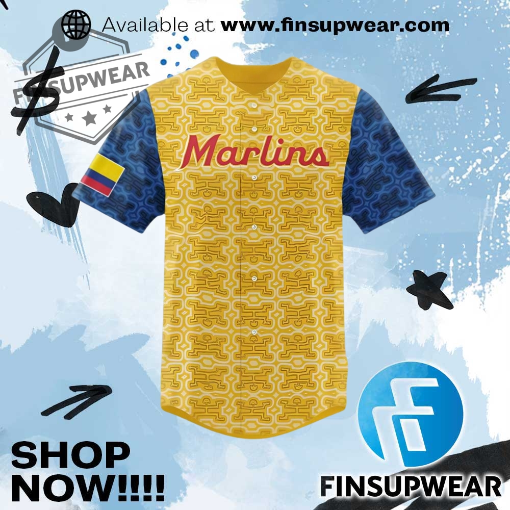 Marlins Colombian Heritage Celebration Jersey Giveaway 2025 1 Marlins Colombian Heritage Celebration Jersey Giveaway 2025