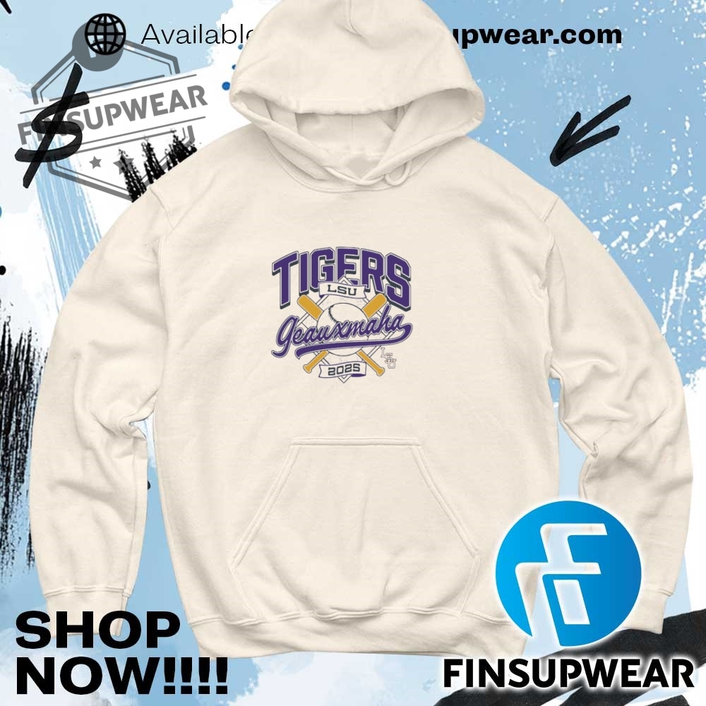 Lsu Tigers Geauxmaha Baseball 2025 Shirt 9 LSU Tigers geauxmaha baseball 2025 shirt