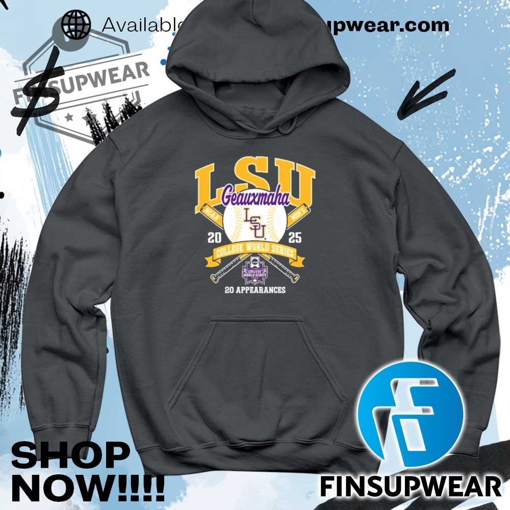 Lsu Geauxmaha 2025 College World Series Shirt 9 LSU Geauxmaha 2025 College World Series Shirt