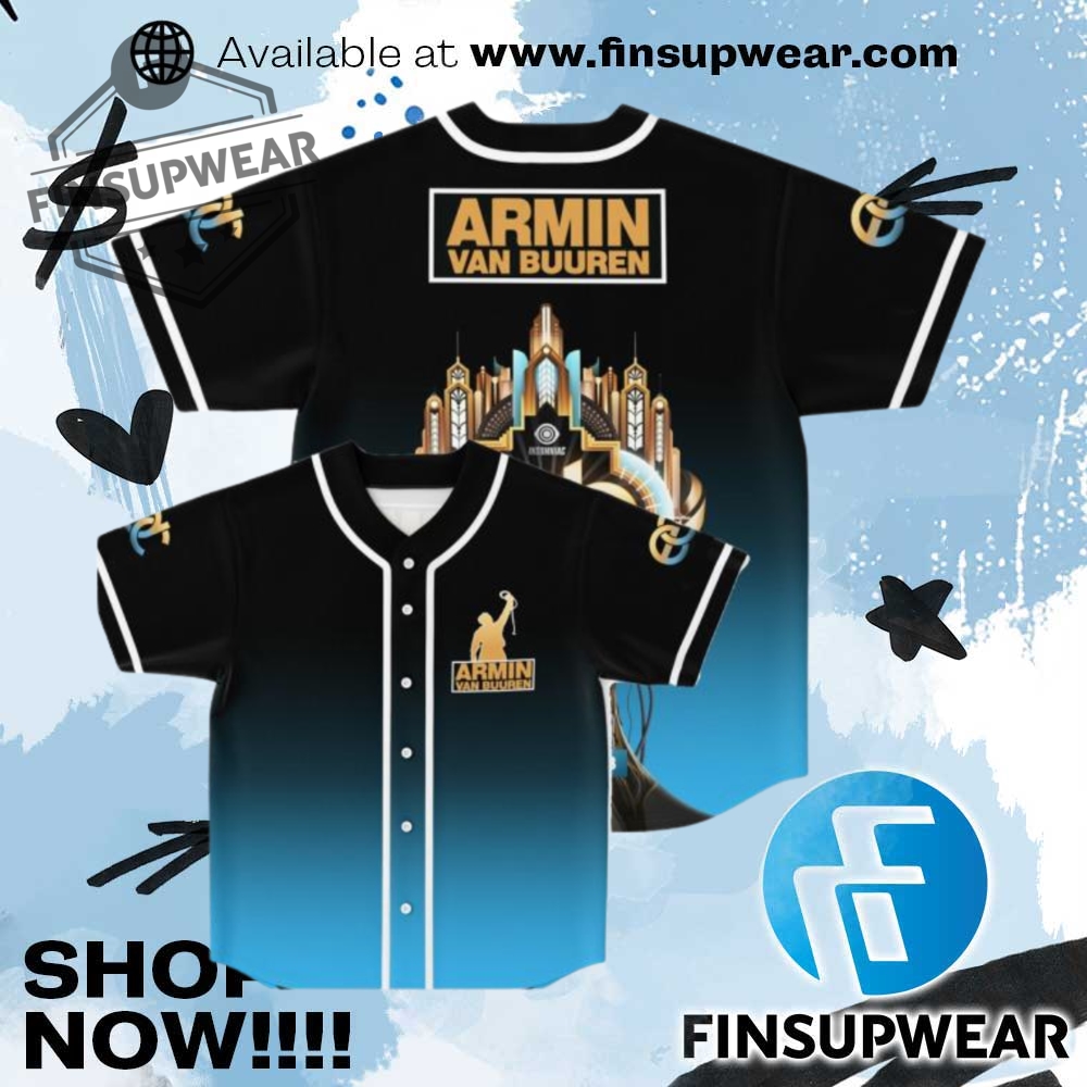 Rave Bonfire Store Merch Armin Edc Custom Baseball Jersey