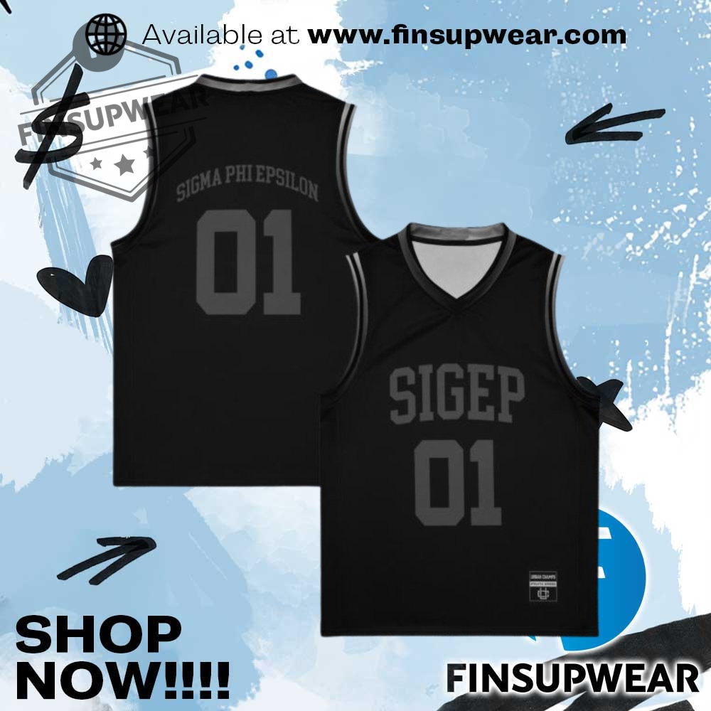 Official Sigep Store Merch Shop Sigep Monochrome Basketball Jersey