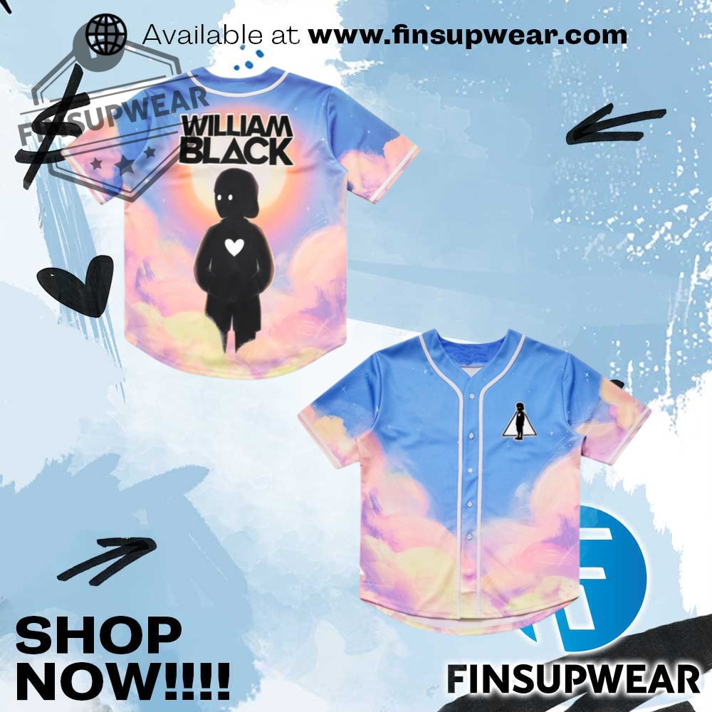 Kt8 Merch Store Shop William Black Cloudscape Baseball Jersey 1 Kt8 Merch Store Shop William Black Cloudscape Baseball Jersey