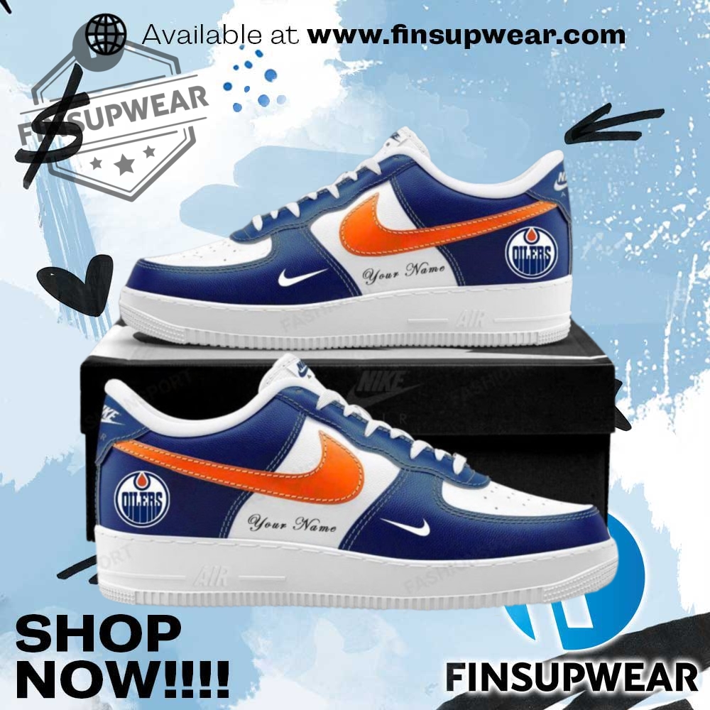 Edmonton Oilers X Nhl Limited Edition Air Force 1 1 Edmonton Oilers x NHL Limited Edition Air Force 1