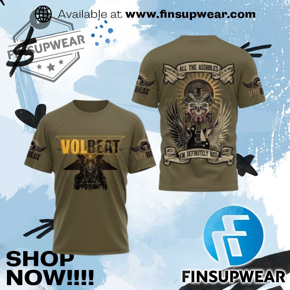 Hot Volbeat Rock Band All The Assholes Shirt 1 HOT Volbeat Rock band All The Assholes Shirt